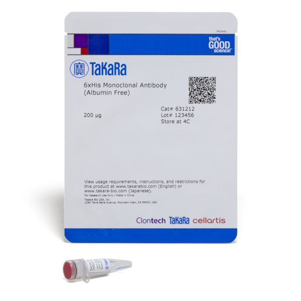 631212: 6xHis Monoclonal Antibody (Albumin Free)
