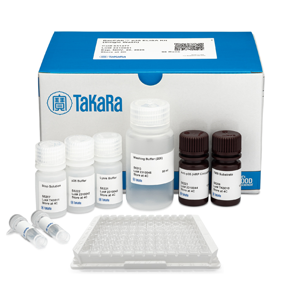 631477: BacPAK p35 ELISA Kit (Single Wash)