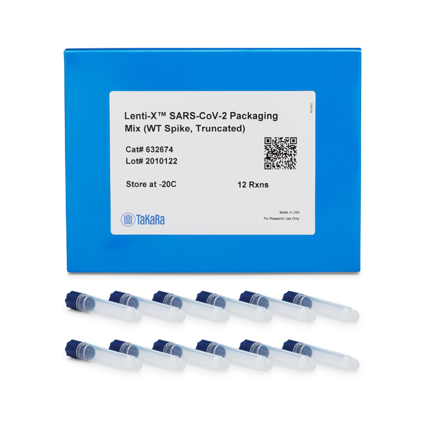 632674: Lenti-X SARS-CoV-2 Packaging Mix (WT Spike, Truncated)