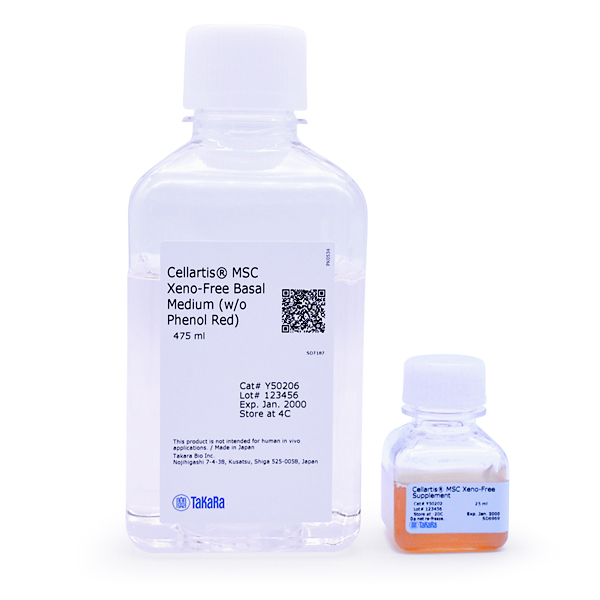 Y50205: Cellartis MSC Xeno-Free Culture Medium (w/o Phenol Red)