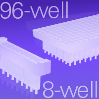 96-well and 8-well purification of plasmid DNA