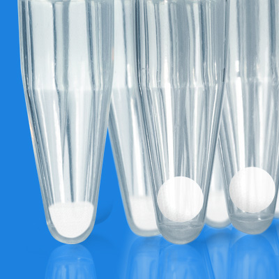 Lyophilized product in an 8-tube strip