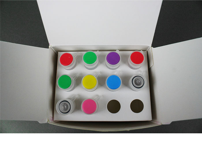 The DNA SMART ChIP-Seq Kit comes with reagents that have color-coded caps for easier identification while carrying out an experiment